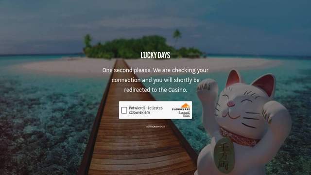 LuckyDays casino screenshot